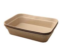 Boxes à litière jetables pour Chats 3pcs Papier dégradable Pulp Cat Boîte à litière 18x13x4 Pouces Multi-Couches Portables la Maison pour la Maison, Les Voyages et Plus, boîte jetable