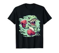 Boxeur Dinosaure T-Rex Kickboxing Amoureux de boxe T-Shirt