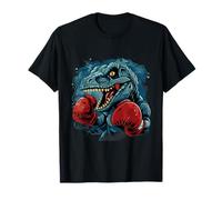 Boxeur Dinosaure T-Rex Kickboxing Amoureux de boxe T-Shirt