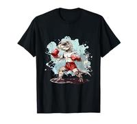 Boxeur Dinosaure T-Rex Kickboxing Amoureux de boxe T-Shirt
