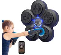 Boxeur musical intelligent, montage mural, connectivité Bluetooth, capteurs intelligents, bleu