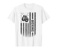 Boxeur Patriotique de Boxe Drapeau des États-Unis de l'Indépendance T-Shirt