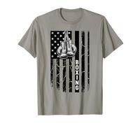 Boxeur Patriotique de Boxe Drapeau des États-Unis de l'Indépendance T-Shirt