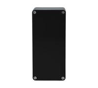 BOXEXPERT® Boîtier industriel étanche [Polyester GRP | Boîtier vide IP66] Noir graphite (Série Elbe) 160x75x75mm | Boîtier de raccordement | Coffret vide
