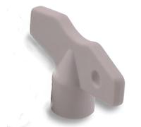 BOXEXPERT Clé triangulaire de verrouillage pour boîtiers de la série Fleet, article de rechange, gris