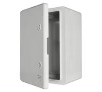BOXEXPERT coffret de distribution exterieur IP65 ABS 400x300x220mm Fleet, etanche, armoire electrique/coffret mural, boitier industriel vide
