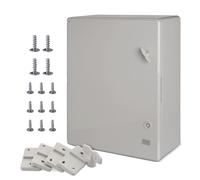 BOXEXPERT coffret de distribution exterieur IP65 ABS 500 x 400 x 175 mm Fleet, etanche, armoire electrique/coffret mural, boitier industriel vide