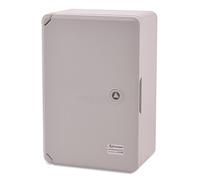 BOXEXPERT® coffret electrique etanche exterieu [plastique ABS - IP65] Gris (la série Fleet) 300x200x130mm | boitier electrique | coffret électrique étanche | armoire electrique | coffret etanche
