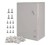 BOXEXPERT® coffret electrique etanche exterieu [plastique ABS - IP65] Gris (la série Fleet) 500x350x190mm | boitier electrique | coffret électrique étanche | armoire electrique | coffret etanche