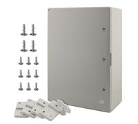 BOXEXPERT® coffret electrique etanche exterieu [plastique ABS - IP65] Gris (la série Fleet) 700x500x250mm | boitier electrique | coffret électrique étanche | armoire electrique | coffret etanche