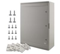 BOXEXPERT® coffret electrique etanche exterieu [plastique ABS - IP65] Gris (la série Fleet) 800x600x260mm | boitier electrique | coffret électrique étanche | armoire electrique | coffret etanche