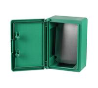 BOXEXPERT® Coffret electrique exterieur etanche [Boitier ABS IP65] vert (Serie Fleet) 350x250x150mm | Armoire electrique exterieure | Coffret mural | Boitier industriel | Coffret vide
