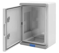 BOXEXPERT® Coffret étanche IP67 ABS gris 350x250x150 mm | Usage extérieur | Série Fleet Pro | Coffret vide industriel