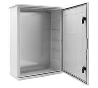BOXEXPERT® Coffret IP65 ABS gris 700x500x245 mm | Toit de protection pluie | Coffret vide industriel | Série Fleet Roof | Étanche pour extérieur