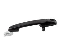 BOXI 80700 Exterior Front Left Driver Side Door Handle Fit for Hyundai Accent 2006-2011 Smooth Black Door Handle with Keyhole / 82650-1E050 826501E050