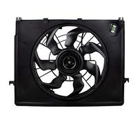 BOXI Ventilateur de refroidissement à condensateur de radiateur pour Hyundai Sonata 2011 2012 2,4 l / pour Kia Optima 2,4 l 2011-2014 Remplace 253803Q170 KI3115136 622630