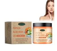 Boxiatil Crème Hydratante Quotidienne Papaya, 100 G - Soin Hydratant et Éclaircissant avec Crème De Jour Et De Nuit À L'aloe Vera Papaya - Crèmes Blanchissantes pour un Visage Éclatant