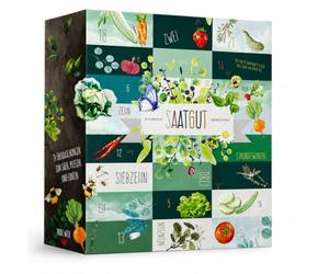 BOXILAND® Calendrier de l'Avent Graines 2026 légumes herbes fruits fleurs | 24 variétés de graines pour légumes, herbes, fruits & fleurs - le cadeau des jardiniers amateurs impatients du printemps