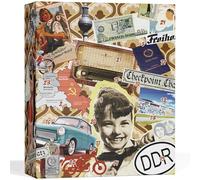 BOXILAND® Ostalgie RDA calendrier avent 2026, 24 bonbons RDA, classiques | 24 confiseries de la RDA & classiques de l'Est d'autrefois - pure nostalgie, emballés à la main comme cadeau rétro unique