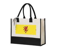 BOXILTD Grand sac fourre-tout en toile avec drapeau de la Caroline du Sud - Sac à main pour femme, sac fourre-tout polyvalent en toile pour un usage quotidien, Drapeau du comté de Somerset, Taille