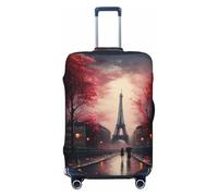 BOXILTD Iron Tower Housse de protection pour valise de 45,7 à 81,3 cm, noir, violet, rouge, noir, X-Large