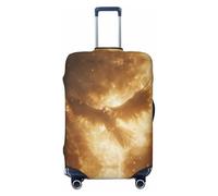 BOXILTD Phoenix spreading its wings Housse de protection pour valise de 45,7 à 81,3 cm, noir, violet, rouge, noir, Medium