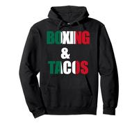 Boxing and Tacos Funny Mexico Sweat à Capuche