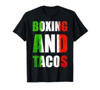 Boxing and Tacos Latinx The Mexican Style Boxing México T-Shirt