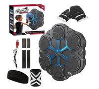 Boxing Machine- Wall Mounted Boxing | 3 Modes Fitness Equipment - Boxings Music Workout Machines, Music Boxings Machine with Integrated LED Display and Speaker for Game Room Gym Home Basement