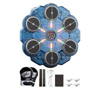 Boxing Music Machine - Wall Target Punching Working, Music Punching Machine | Équipement D'entraîneur De Boxe Avec Lumière LED | Pour Les Adultes Boys Gym Entraînement Exercice Fitness Fitness Intérie