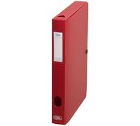 Oxford Boîte de classement Memphis 24x32 cm Dos 40 mm Polypro Rouge Bouton-pression