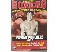 BOXING - POWER PUNCHERS PART 3 - SHARKEY v SCHMELING 1932 & BAER v SCHMELING 1933 - THIS DVD IS NEW & FACTORY SEALED - BECOMING VERY RARE