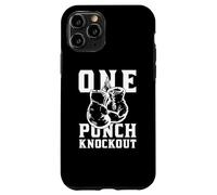 Boxing Punch Knockout King of the Ring Boxing Boxer Gloves Coque pour iPhone 11 Pro