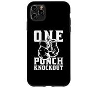 Boxing Punch Knockout King of the Ring Boxing Boxer Gloves Coque pour iPhone 11 Pro Max