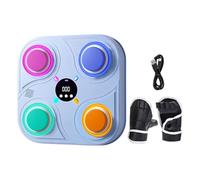 Boxing Target Kids - Boxe Musicale Intelligente, Coussin De Boxe Interactif | Tapis D'entraînement De Boxe Interactif Pour , De Boxe Musicale Intelligente, De Boxe Murale, Système