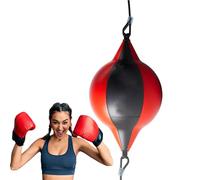 Boxing Training Ball, Reflex Speed Coordination Trainer, Heavy Duty Punching Practice Tool, Red, Yellow, Blue, Adults Home Gym Outdoor, for Hand Eye Agility Stress Relief Fitness Combat Skills