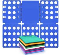 BoxLegend Planche pliante pour vêtements enfants et adultes Bleu