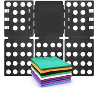 BoxLegend Planche pliante pour vêtements enfants et adultes Noir