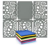 Boxlegend Plieur de Vetement V1 plus Planche a Plier Le Linge Vêtements Pour Ddultes et Enfants Pliage Vetement Gris