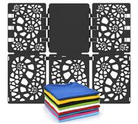 Boxlegend Plieur de Vetement V1 plus Planche a Plier Le Linge Vêtements Pour Ddultes et Enfants Pliage Vetement Noir