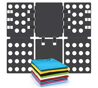 BoxLegend T Shirt Chemise de Planche Pliante Chemise de vêtements Facile et Rapide pour Les Enfants et Les Adultes à Plier Les vêtements Noir