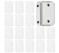 BOXOB 16 Paires de Rubans Adhésifs Double Face pour Capteur d'Alarme, Tampons Adhésifs Durables Ruban Adhésif Remplacement pour Capteurs de Contact et Aimants Ring Alarm (2e Génération)