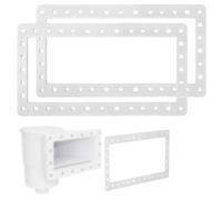 BOXOB 2 Pièces Joint Remplacement pour Skimmer de Piscine, 3/4" x 7,5" Joint Large Bouche pour Piscine Hors Sol Compatible avec Hayward SPX1091GW SP1091LX