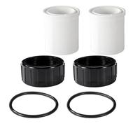 BOXOB 2pcs 350157 Pièces de Raccord Pompe à Eau, Kit Adaptateur Tuyau Piscine Remplacement Compatible avec Les Pompes à Eau Pentair Superflo et Superflo Vitesse Variable