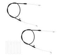 BOXOB 2pcs 946-04661A Câble de Commande pour Tondeuse à Gazon Autotractée 53cm Troy Bilt TB110 TB230 MTD Yard Machine, 746-04661A Remplacement de Câble d’Accélérateur
