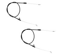 BOXOB 2pcs 946-04661A Câble de Commande pour Tondeuse à Gazon Autotractée 53cm Troy Bilt TB110 TB230 MTD Yard Machine, Remplacement de Câble d’Accélérateur