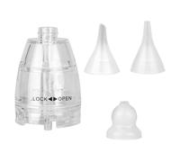 BOXOB 3 Embouts de Rechange pour Aspirateur et 1 Bac de Rechange en Plastique, Compatibles avec GROWNSY Watolt LittleTora HEYVALUE Cocobela HailiCare KIDIRA TEQIN X-Bosak