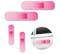 BOXOB 4pcs Autocollant Pansement Voiture, 61cm/25,4cm Car Bandaid Stickers Grands Autocollants Pare-chocs pour Couvrir les Bosses Fissures Rayures Taches Accessoires Décoration Automobile