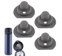 BOXOB 4pcs Joint de Couvercle Supérieur pour Zojirushi Mug en Acier Inoxydable 16oz 12oz, Silicone Joint d'Étanchéité Pièces Accessoires Anti-Fuites pour les Gourdes de la Série SM-K, Sans BPA