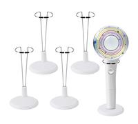 BOXOB 5pcs Support Bâton Lumineux, Support de Poupée Lightstick Stand Kpop Présentoir Figurine d'Action et Lightstick Support pour Stray Kids / Ateez / Enhypen / Twice Lightsticks et Mini Dolls